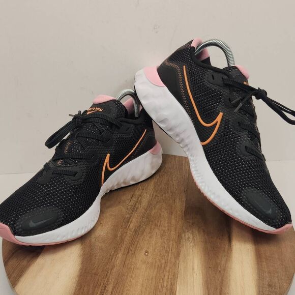 Nike Renew Run 'Orange Pulse' Women's Size 10 black white pink and orange - Picture 7 of 10